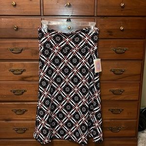 Lula Roe Azure Skirt M NWT